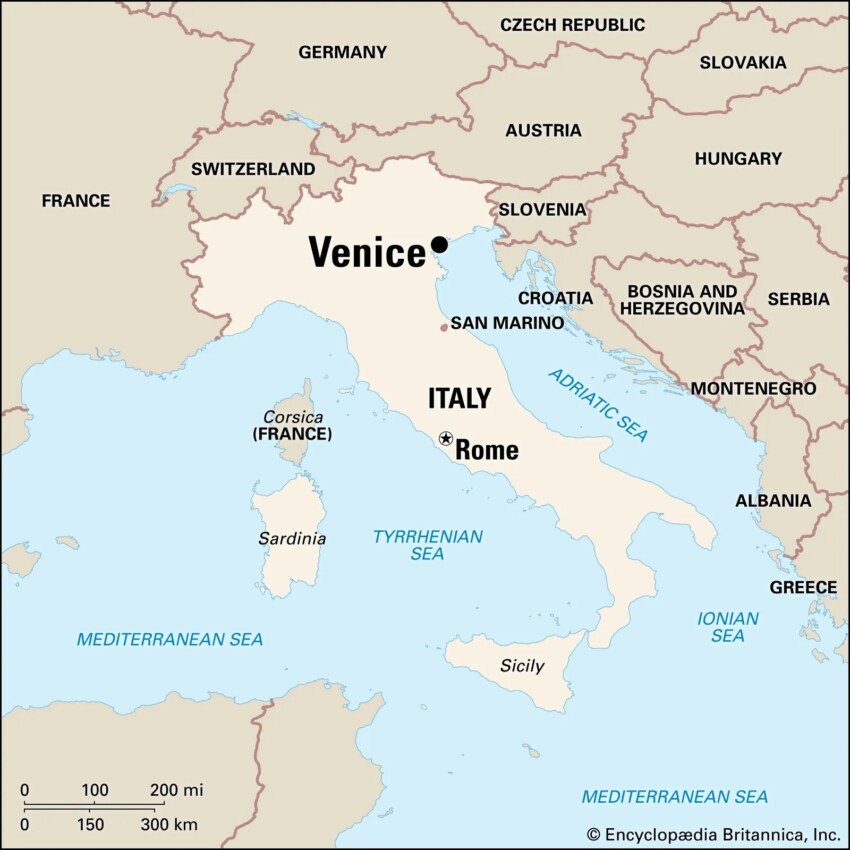 Mappa Venezia 